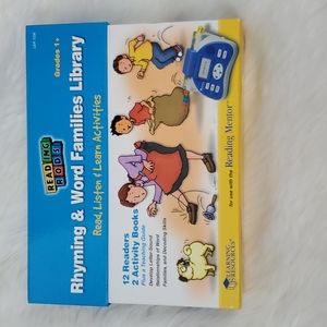 Reading Rods Rhyming Word Families Library 12 readers 2 activity books